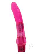Crystal Caribbean Number 1 Jelly Vibrator - Pink